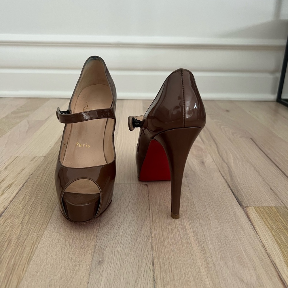 Louboutin Mary Jane stilettos